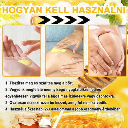 Hivatalos bolt: XRLXRL® Méhméreg Azonnali Ultra Erős Fájdalomcsillapító Krém - (👩‍⚕️🌻Enyhíti a fájdalmat ízületi gyulladás, izomfájdalom, hátfájás, térdek, hát, vállak, csípők, csuklók, kezek esetén)