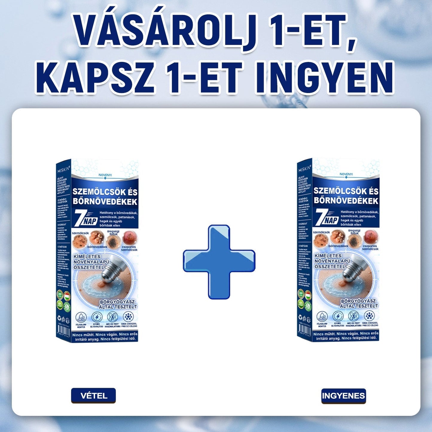 🎁🎁🎁HISKIN® Már csak 5 doboz maradt! Élvezd a további 30% kedvezményt! Távolítsd el a szemölcsöket, javítsd ki a bőrhibákat, és nyerd vissza a tiszta, sima bőrt! Ne hagyd ki ezt a lehetőséget, ez az ajánlat jövőre már nem érvényes.