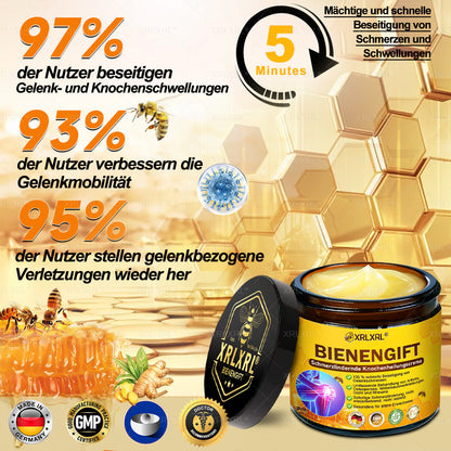 XRLXRL® Bienengift Schmerzstillende Knochenheilungscreme 🎉🎉 LETZTER TAG 80 % RABATT
