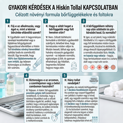 🎁🎁🎁HISKIN® Már csak 5 doboz maradt! Élvezd a további 30% kedvezményt! Távolítsd el a szemölcsöket, javítsd ki a bőrhibákat, és nyerd vissza a tiszta, sima bőrt! Ne hagyd ki ezt a lehetőséget, ez az ajánlat jövőre már nem érvényes.