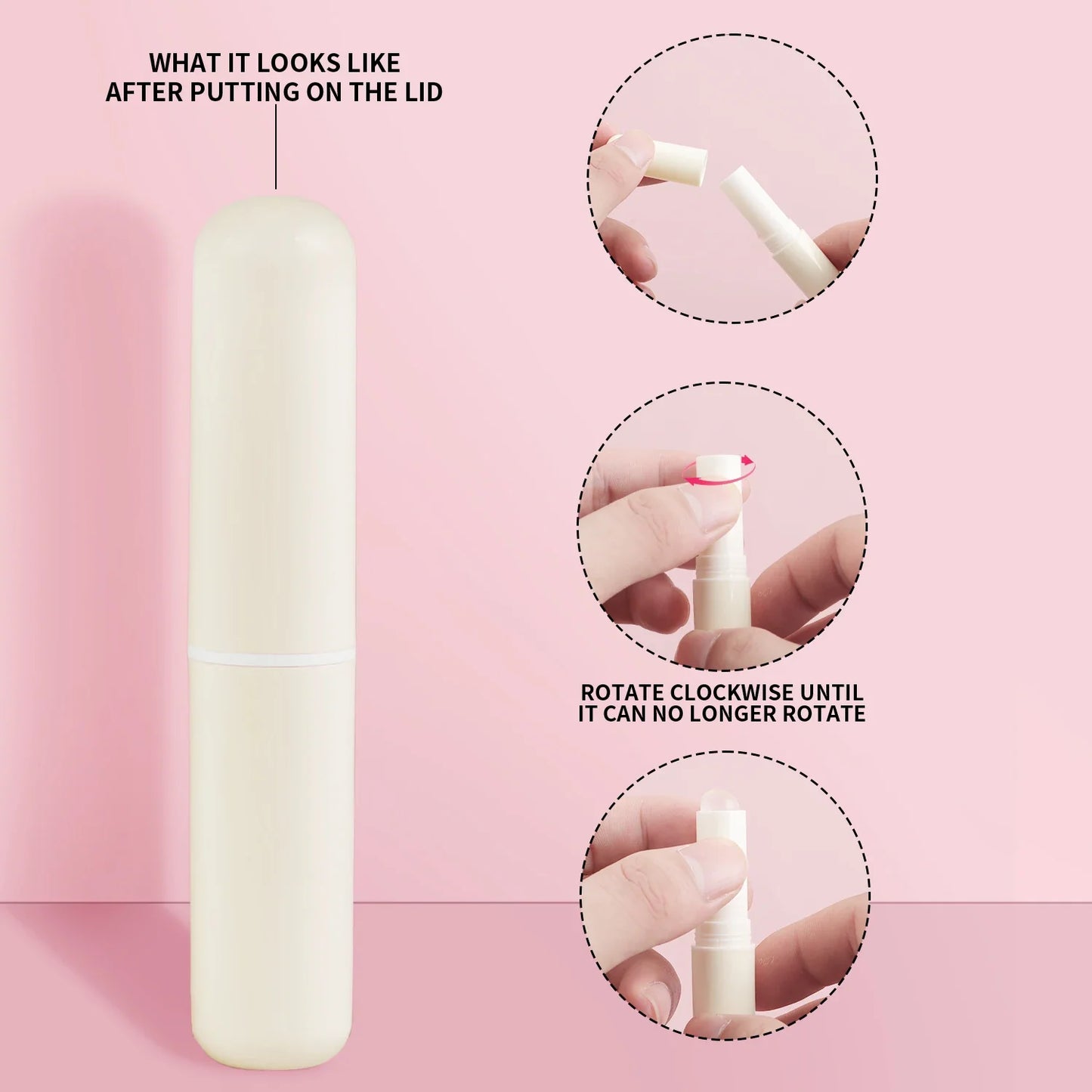 lip brush, 1pcs Plastic Cute Covered Portable for Smoother & Fuller Lip Appearance makeup brush For Making Up Supply