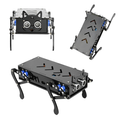 Four-Legged Robot Dog Bionic Intelligent Programming Development Robot Remote Control Robot Dog Electronic Pet Diy Kit