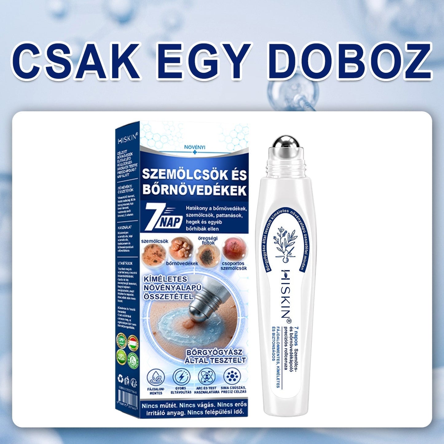🎁🎁🎁HISKIN® Már csak 5 doboz maradt! Élvezd a további 30% kedvezményt! Távolítsd el a szemölcsöket, javítsd ki a bőrhibákat, és nyerd vissza a tiszta, sima bőrt! Ne hagyd ki ezt a lehetőséget, ez az ajánlat jövőre már nem érvényes.